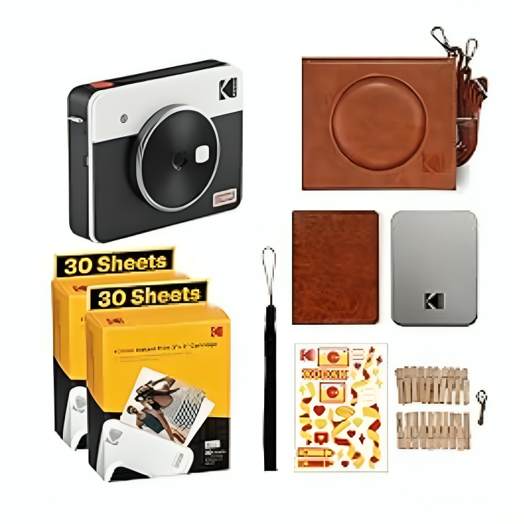 500-14-1.png KODAK Mini Shot 3 Retro 4PASS 2-in-1 Instant Digital Camera and Photo Printer - Image 1