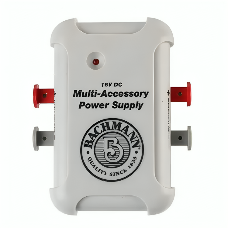 Untitled-design-2024-08-11T040340.569-1.png Bachmann Trains Multi-Accessory Power Supply (16V DC) Grey - Image 1