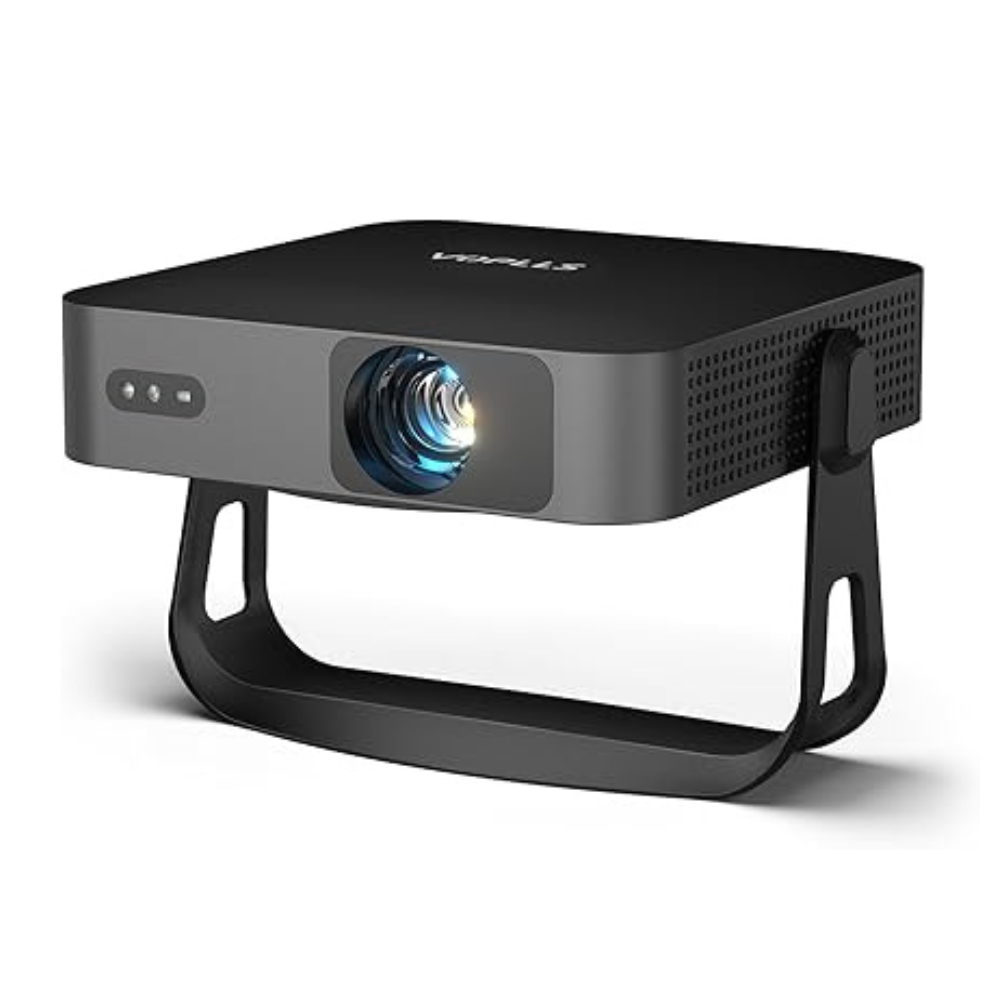 Untitled-design-2025-03-10T125500.226.png 【360°Adjustable Stand & Auto Focus/Keystone】Mini Projector - Image 1