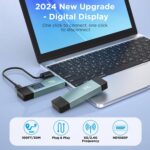 Wireless Hdmi Transmitter and Receiver, Wireless HD Extender Plug & Play Portable 2.4G/5G - Image 2